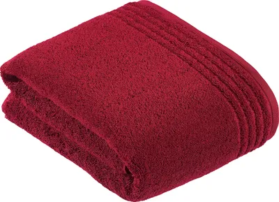 Produktbild von Vossen Duschtuch Vienna Style Supersoft" rubin 80x160 cm"