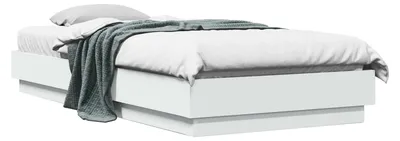 Obrázek produktu pro Postel na podlaze Bílá 80 x 200 cm Kompozitní dřevo
