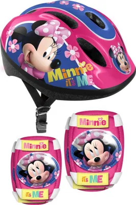 Obrázek produktu pro Set protectie 3 piese casca, genunchiere si cotiere Stamp Combo Minnie