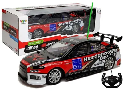 Immagine prodotto di Auto sportiva telecomandata R/C 27Mhz rosso