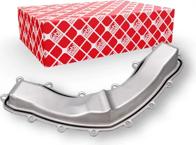 Produktbild von FEBI BILSTEIN Kurbelgehäusedeckel 103436 Hinten für BMW 5 Limousine (E60) Aluminium 0,293kg