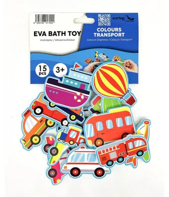 Productafbeelding van SURTEP, s. r. o. Waterstickers, kleuren, verzending, 15 stuks