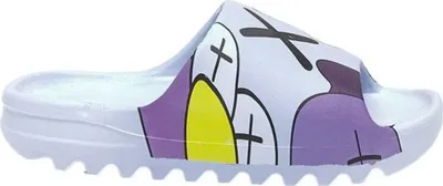 Produktbild von Damen Schaumstoff Badelatschen Badeschuhe Pantoletten Keks Monster Blau Gr.40