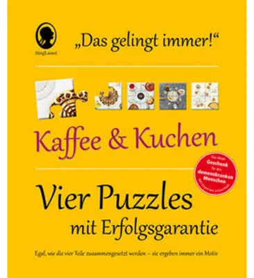 Produktbild von Das "Gelingt-immer"-Puzzle Kaffee und Kuchen