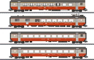 Produktbild von Märklin 42190, Zugmodell, 1:87, Unisex, 15 Jahr(e), Mehrfarbig