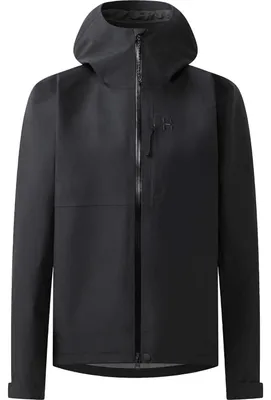 Produktbild von Haglöfs Damen Front Proof II Regenjacke True Black L