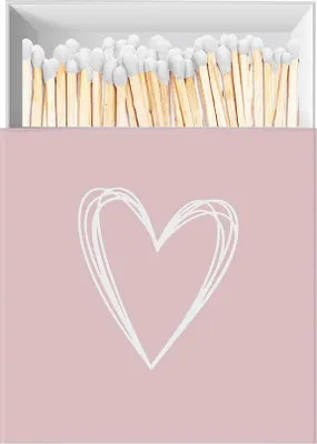 Image de PPD Pure Heart Rosé Matches, boîte d'allumettes, boîte d'allumettes, allumettes, 186401917