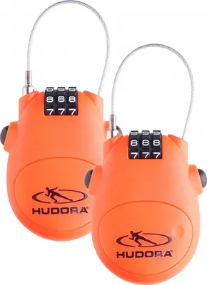 Produktbild von Hudora 14492-2 Kabelschloss 2er-Set