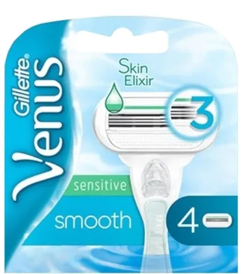 Produktbild von Gillette Venus Smooth Sensitive mit 4 Klingen