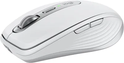 Produktbild von Kabellose Maus MX Anywhere 3S, 8K DPI Any-Surface Tracking, Schnellscrollen, Leise Klicks, Programmierbare Tasten, USB-C, Bluetooth, Windows,Mac,Linux
