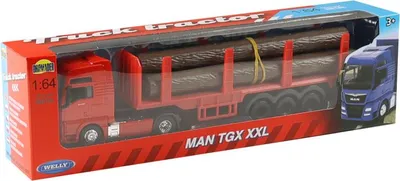 Immagine prodotto di Welly 1:64 MAN TGX camion con legno 68013