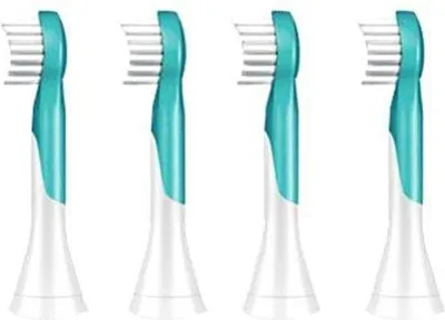 Zdjęcie produktu dla Philips Sonicare For Kids HX6034/33, 2 szt., Turkusowy, Średni, Guma