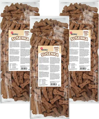 Obrázek produktu pro Akinu Kosti sušenka se zinkem pamlsek pro psy 3 x 1 000 g