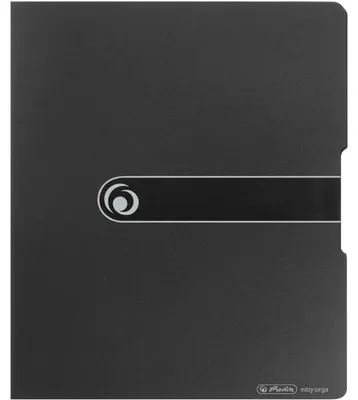Image de herlitz Ringbuch easy orga to go, A4, 2 anneaux, noir opak