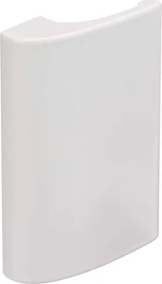 Produktbild von Aluminium Balkontürgriff Deluxe Weiß RAL9016 Terrassentürgriff Ziehgriff Türgriffmodern