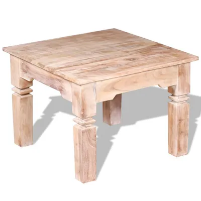 Zdjęcie produktu dla vidaXL Stolik kawowy z drewna akacjowego 60x60x45 cm