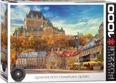 Obrázok produktu pre 1000-dielna skladačka Quartier Petit Champlain