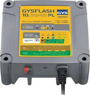 Image de GYS FLASH 10.36/48 PL 027060 Chargeur automatique 36 V, 48 V (027060)