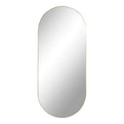 Zdjęcie produktu dla Owalne lustro House Nordic Daisy Brass