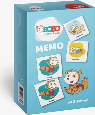 Produktbild von Bobo Siebenschläfer Memo (Kinderspiel)