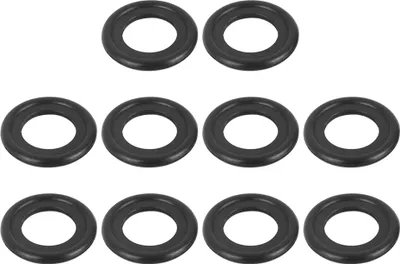 Produktbild von 10Stk. M14 Gummi Ölablassschraube Dichtungen einsetzbar für Auto schwarz