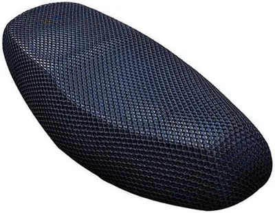 Produktbild von XL-Motorrad-Schutzschilder in Schwarz und Blau, Mesh-Struktur