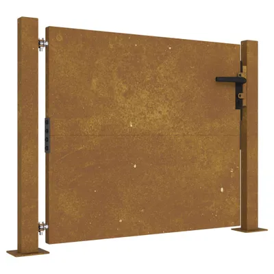 Obrázek produktu pro vidaXL Zahradní brána 100x100 cm z oceli Corten
