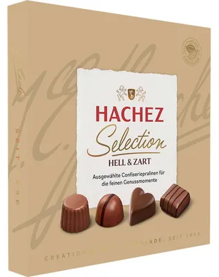 Produktbild von Hachez Selection Hell & Zart 125g