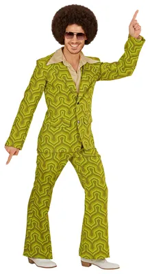 Image de Costume Groovy 70's Wallpaper, taille:M