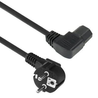 Zdjęcie produktu dla ACT AK5348, 2 m, CEE7/7, IEC C15, H05RN-F, 250 V, 10 A