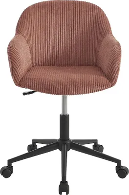 Produktbild von Bürostuhl - Kord Velours - Rosa - MARENZIA