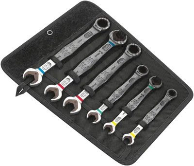 Produktbild von Wera Joker Set 6 psc, 10,13,17,19 mm, Edelstahl, Stahl, Matte, Deutschland, 6 Stück(e)