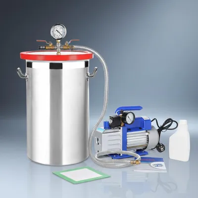 Obrázek produktu pro Vakuová pumpa Vakuová pumpa Indikátor vakua Klimatizace SET 27,7L 99 l/min