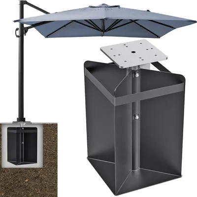 Produktbild von Universelle Sonnenschirmbasis für Stabilität im Garten