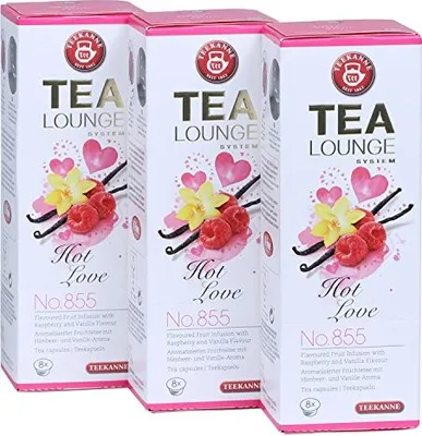 Produktbild von Teekanne Teelounge 3er Pack (3x8) Kapseln Hot Love No. 855