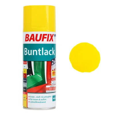 Produktbild von BAUFIX Buntlack Spray rapsgelb