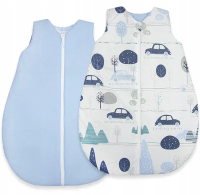 Produktbild von Ankras Ganzjahres Baby Schlafsack Baumwolle Cars