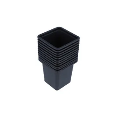Zdjęcie produktu dla sadzarka plastikowa 7x7 cm wysokość 8 cm opakowanie 20 szt.