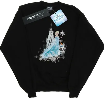 Produktbild von Disney - "Frozen Winter Magic" Sweatshirt für Damen BI19091 (S) (Schwarz)