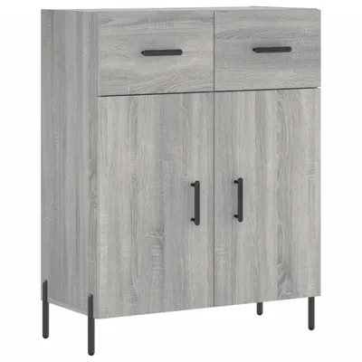 Produktbild von Sideboard Grau Sonoma 69,5x34x90 cm Holzwerkstoff