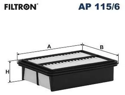 Produktbild von Luftfilter FILTRON AP 115/6 für MAZDA CX-3 (DK) Filtereinsatz