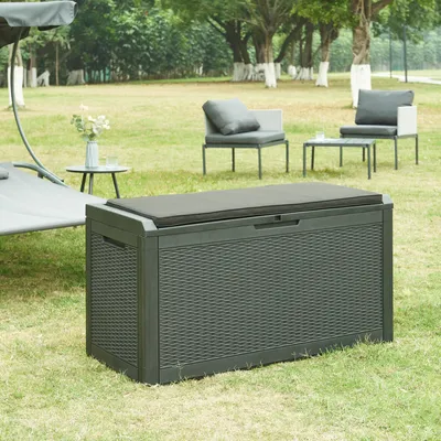 Obrázek produktu pro Úložný box 'Atella' 122x54,5x65cm 380L černý