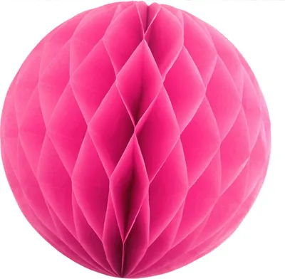fuchsia magenta Wabenball