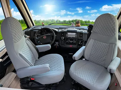 Produktbild von Wohnmobil Sitzbezüge für Aguti GIS-Liner und Milan-Sitze GT409 Grau