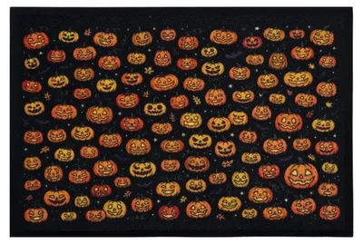 Produktbild von 40x60 cm Fußmatte Halloween-Kürbisfest 40x60 cm