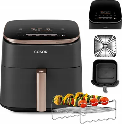 Produktbild von Fettfreie Friteuse Cosori Turbo Blaze 6L 1725W - 9 Led-Programme