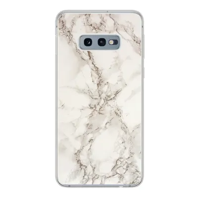 Produktbild von MuchoWow® Handyhülle Schutzhülle Hülle für Samsung Galaxy S10e Marmor - Grau - Weiß Silikon Softcase Handy Hülle - Handy