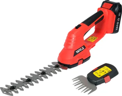 Produktbild von Yato Gras- und Heckenschere 18V + 2 Ah + Ladegerät