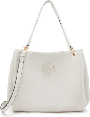 Imagen del producto de L.CREDI bolso shopper bolso de hombro Rhonda Shopper Light Gray crema
