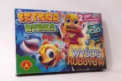 Image de Jeu familial Poissons rapides+Robots de course 28003